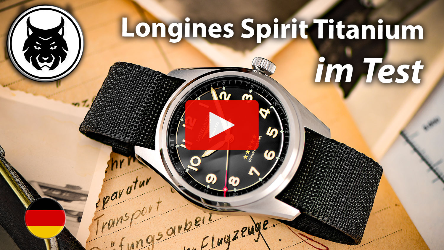 Longines Spirit Titan L3.810.1.53.2 Youtube Video