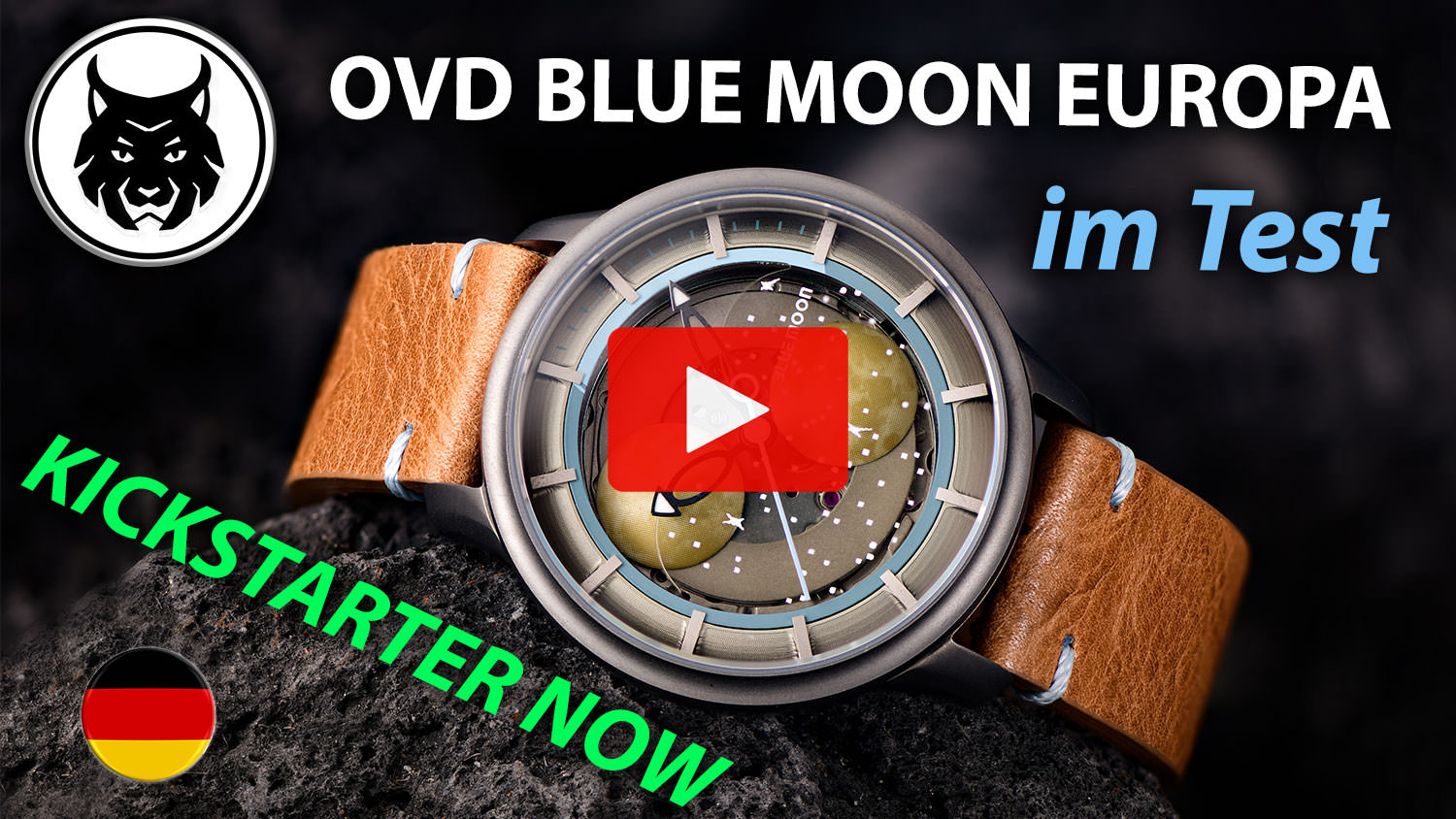 YouTube Video Uhren-Test der OVD Blue Moon WATCH 
