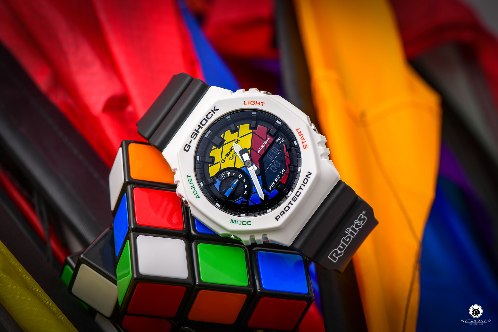 Casio G-SHOCK GAE-2100RC-1A Review - Casio X Rubik's Cube
