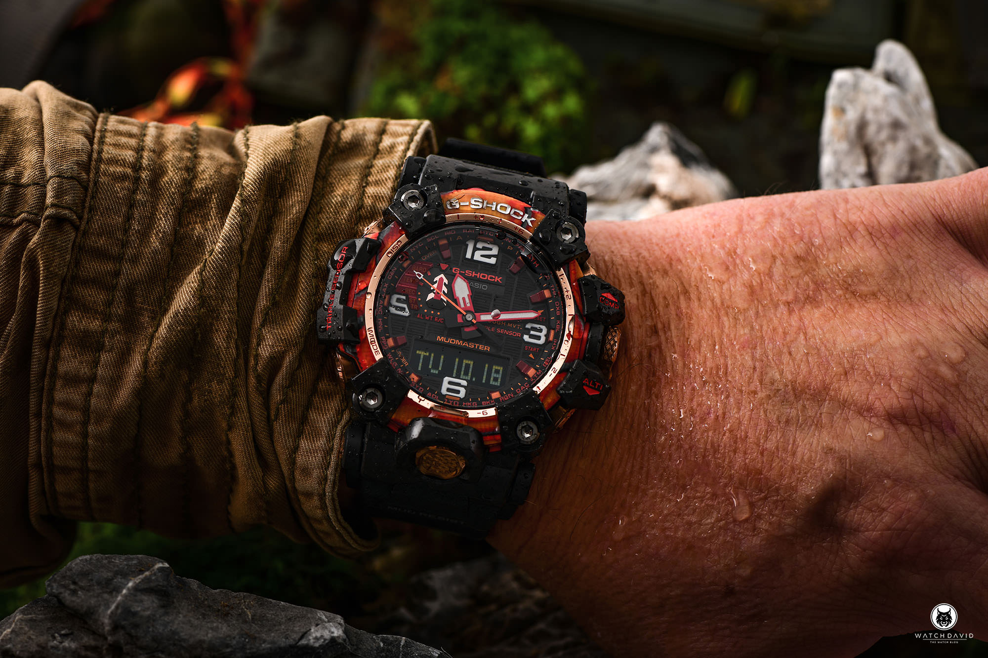 40 Jahre G-SHOCK Flare Red GWG-2040FR-1AER Review