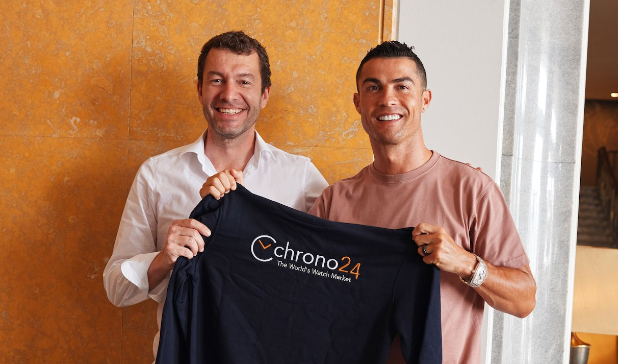 Cristiano Ronaldo investiert in Chrono24 - das sind seine Uhren!