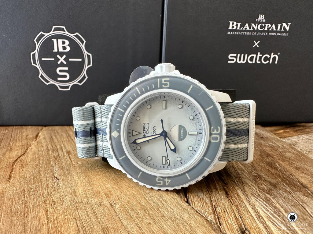 Blancpain x Swatch Antarctic Test