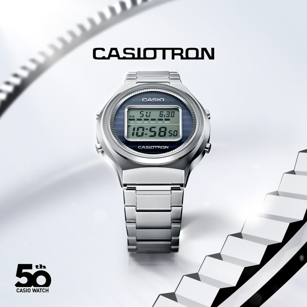 Casio CASIOTRON TRN-50 - Casio feiert 50 Jahre - Nur 4.000 Stück