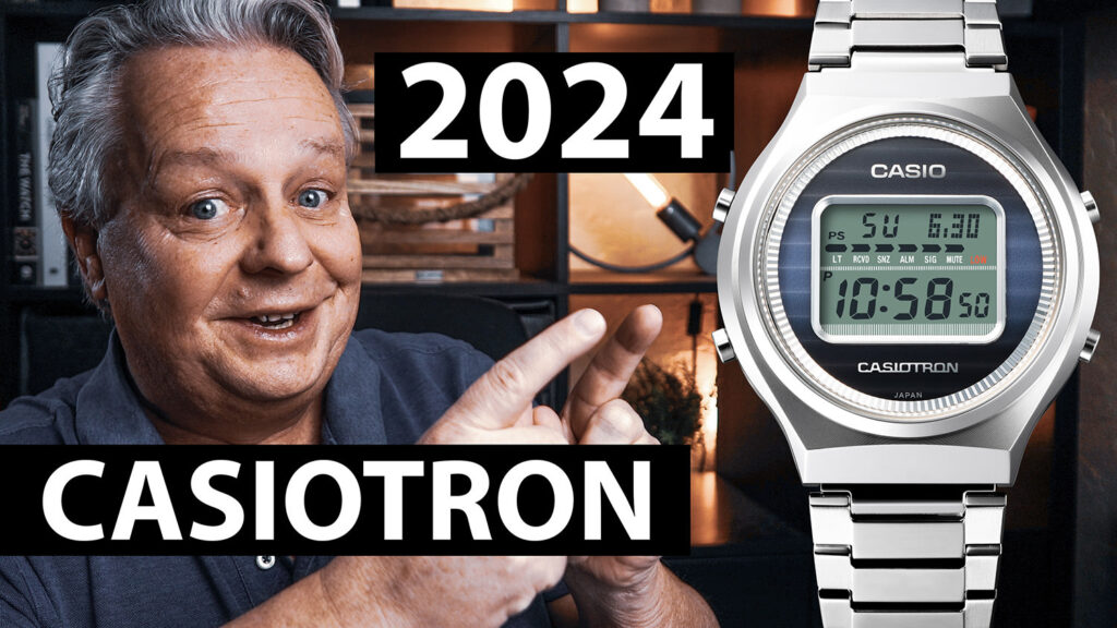 Casio CASIOTRON TRN-50 - Casio feiert 50 Jahre - Nur 4.000 Stück
